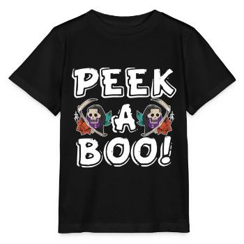 Süßigkeits-Kürbis-Halloween-Party-Albtraum-Hexe-Be - Stanley/Stella Kinder T-Shirt MINI CREATOR  - Schwarz - Vorne - Mikhail (115cm)