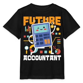 Comptable Comptable Comptable - T-shirt bio MINI CREATOR Stanley/Stella Enfant - noir - Devant - Mikhail (115cm)