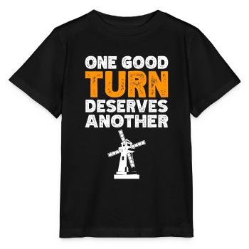 Un bon twist en mérite un autre - T-shirt bio MINI CREATOR Stanley/Stella Enfant - noir - Devant - Mikhail (115cm)