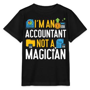 Comptable Comptable Comptable - T-shirt bio MINI CREATOR Stanley/Stella Enfant - noir - Devant - Mikhail (115cm)