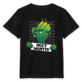 Most Wanted Ohrwaschlkaktus - Stanley/Stella Kinder T-Shirt MINI CREATOR  - Schwarz - Vorne - Mikhail (115cm)