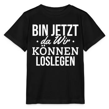 Bauherr Hausbau Richtfest Häuslebauer - Hausbau Ba - Stanley/Stella Kinder T-Shirt MINI CREATOR  - Schwarz - Vorne - Mikhail (115cm)