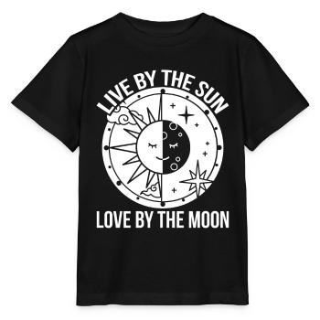 Moon Sun Day Moon Phase Moon Phases of the Moon - Stanley/Stella MINI CREATOR Kids’ T-Shirt - black - Front - Mikhail (115cm)