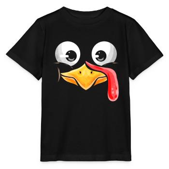 Thanksgiving - Stanley/Stella Kinder T-Shirt MINI CREATOR  - Schwarz - Vorne - Mikhail (115cm)