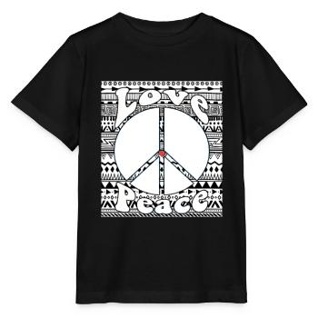 Hippie - T-shirt bio MINI CREATOR Stanley/Stella Enfant - noir - Devant - Mikhail (115cm)