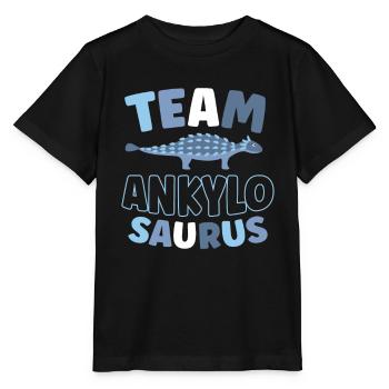 L’équipe Ankylosaurus Dinosaurs Future - T-shirt bio MINI CREATOR Stanley/Stella Enfant - noir - Devant - Mikhail (115cm)