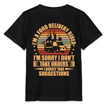Ich Bin Ein Fahrer Für Die Lieferung Von - Stanley/Stella Kinder T-Shirt MINI CREATOR  - Schwarz - Vorne - Mikhail (115cm)