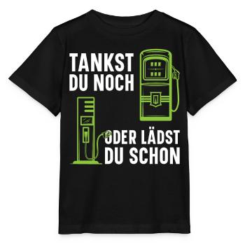 Station de recharge pour voiture électrique Station de remplissage de voiture électrique - Elekt - T-shirt bio MINI CREATOR Stanley/Stella Enfant - noir - Devant - Mikhail (115cm)
