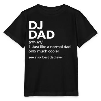 DJ Performance - T-shirt bio MINI CREATOR Stanley/Stella Enfant - noir - Devant - Mikhail (115cm)