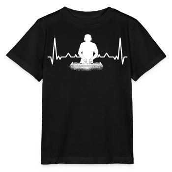 DJ Performance - T-shirt bio MINI CREATOR Stanley/Stella Enfant - noir - Devant - Mikhail (115cm)