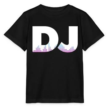 DJ Performance - T-shirt bio MINI CREATOR Stanley/Stella Enfant - noir - Devant - Mikhail (115cm)