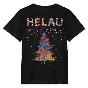 Helau Arbre de Noël Carnaval de Noël - T-shirt bio MINI CREATOR Stanley/Stella Enfant - noir - Devant - Mikhail (115cm)