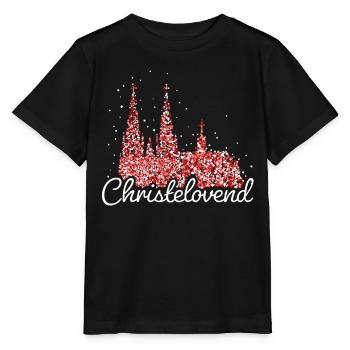 Kölner Dom Köln Karneval Konfetti Weihnachtsmarkt - Stanley/Stella Kinder T-Shirt MINI CREATOR  - Schwarz - Vorne - Mikhail (115cm)