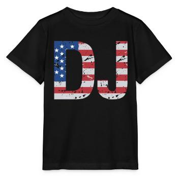 DJ Performance - T-shirt bio MINI CREATOR Stanley/Stella Enfant - noir - Devant - Mikhail (115cm)
