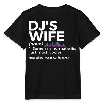 DJ Performance - T-shirt bio MINI CREATOR Stanley/Stella Enfant - noir - Devant - Mikhail (115cm)