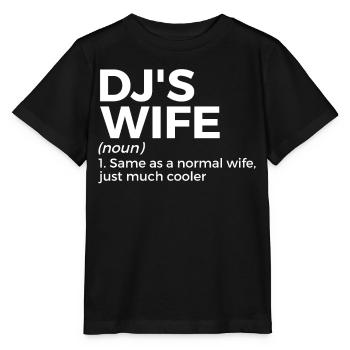 DJ Performance - T-shirt bio MINI CREATOR Stanley/Stella Enfant - noir - Devant - Mikhail (115cm)