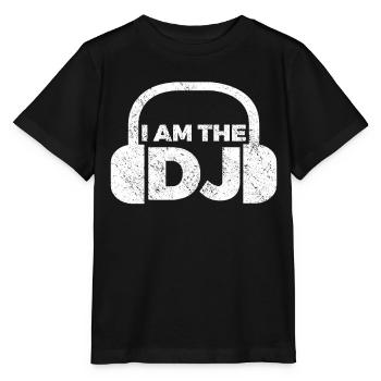 DJ Performance - T-shirt bio MINI CREATOR Stanley/Stella Enfant - noir - Devant - Mikhail (115cm)