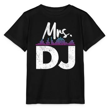 DJ Performance - T-shirt bio MINI CREATOR Stanley/Stella Enfant - noir - Devant - Mikhail (115cm)