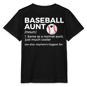 Baseball Für Baseballspieler - Stanley/Stella Kinder T-Shirt MINI CREATOR  - Schwarz - Vorne - Mikhail (115cm)