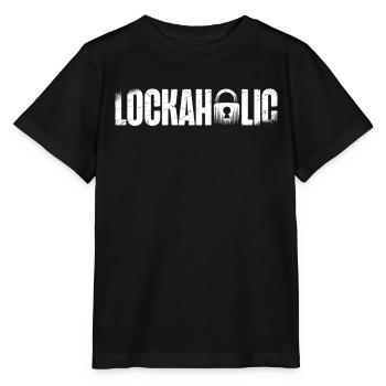 Lockaholic Locksmith Serrurier Serrurier Picker - T-shirt bio MINI CREATOR Stanley/Stella Enfant - noir - Devant - Mikhail (115cm)