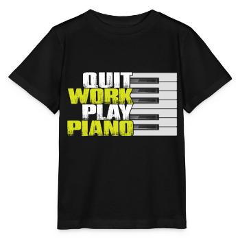 Saxophon Jazz Freedom Orchestra Musiker Smooth Jaz - Stanley/Stella Kinder T-Shirt MINI CREATOR  - Schwarz - Vorne - Mikhail (115cm)