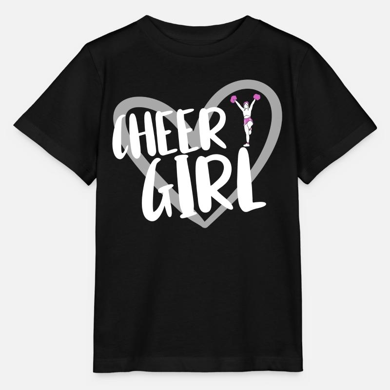 Cheerleader Cheerleading - Stanley/Stella Kinder T-Shirt MINI CREATOR  - Schwarz