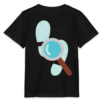 Detective Loupe Private Detective Expert Graphic - Stanley/Stella MINI CREATOR Kids’ T-Shirt - black - Front - Mikhail (115cm)