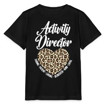 Activity Leader Facts Activity Coordinator - Stanley/Stella MINI CREATOR Kids’ T-Shirt - black - Front - Mikhail (115cm)