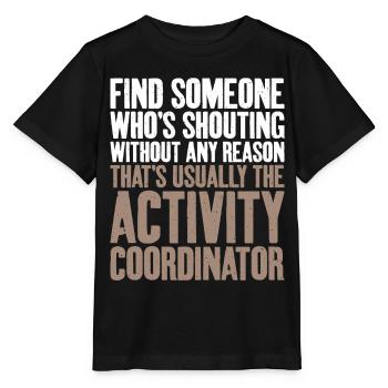 Usually activity coordinator - Stanley/Stella MINI CREATOR Kids’ T-Shirt - black - Front - Mikhail (115cm)