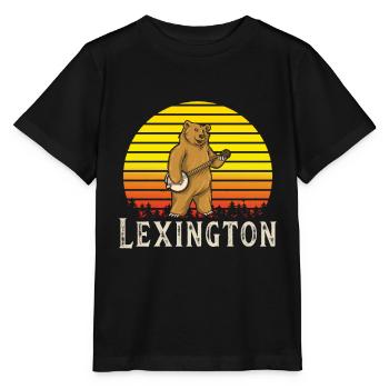 Chemises Banjo Pour Hommes Bluegrass Appalachia Folk - T-shirt bio MINI CREATOR Stanley/Stella Enfant - noir - Devant - Mikhail (115cm)