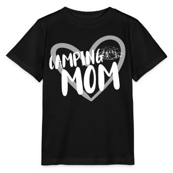 Camping Camping Camping-car - T-shirt bio MINI CREATOR Stanley/Stella Enfant - noir - Devant - Mikhail (115cm)