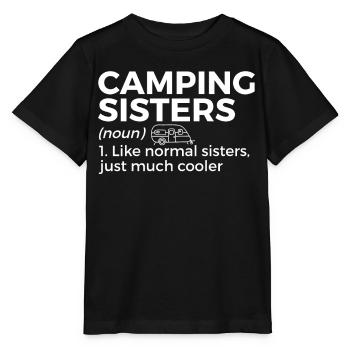 Camping Camping Camping-car - T-shirt bio MINI CREATOR Stanley/Stella Enfant - noir - Devant - Mikhail (115cm)
