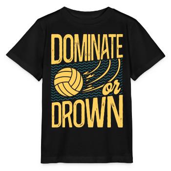 Water Polo Vintage Dominate Or - Stanley/Stella MINI CREATOR Kids’ T-Shirt - black - Front - Mikhail (115cm)