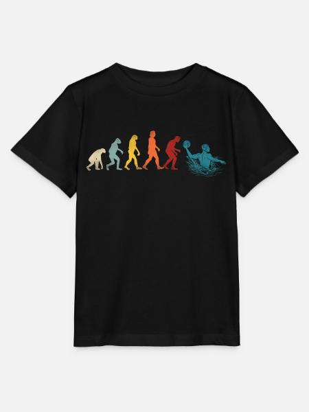 Waterpolo Evolutie - Stanley/Stella Kinder-T-shirt MINI CREATOR - zwart