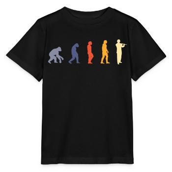 Flute Flute Musicians Brass Music - Stanley/Stella MINI CREATOR Kids’ T-Shirt - black - Front - Mikhail (115cm)