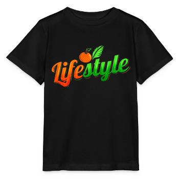Mode de vie végétarien et végétalien - Go Vegan - T-shirt bio MINI CREATOR Stanley/Stella Enfant - noir - Devant - Mikhail (115cm)