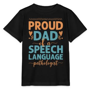 Speech Therapist Therapy Assistant - Stanley/Stella Kinder T-Shirt MINI CREATOR  - Schwarz - Vorne - Mikhail (115cm)