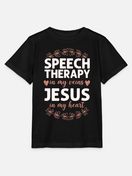 Speech Therapist Therapy Assistant - Stanley/Stella Kinder T-Shirt MINI CREATOR - Schwarz