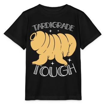 Tardigrades Mousse Robuste Porcelet Science Tardigrades - T-shirt bio MINI CREATOR Stanley/Stella Enfant - noir - Devant - Mikhail (115cm)