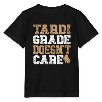 Tardigrades are not interested in - Stanley/Stella MINI CREATOR Kids’ T-Shirt - black - Front - Mikhail (115cm)