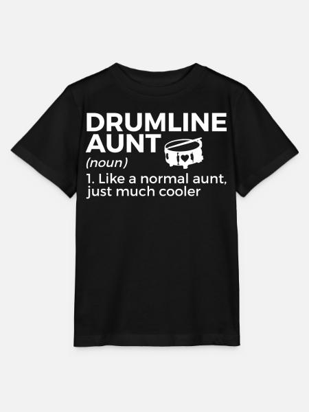 Drumline Trommeln Geschenk - Stanley/Stella Kinder T-Shirt MINI CREATOR - Schwarz