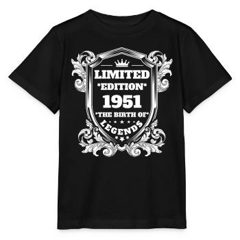 1951 - T-shirt bio MINI CREATOR Stanley/Stella Enfant - noir - Devant - Mikhail (115cm)