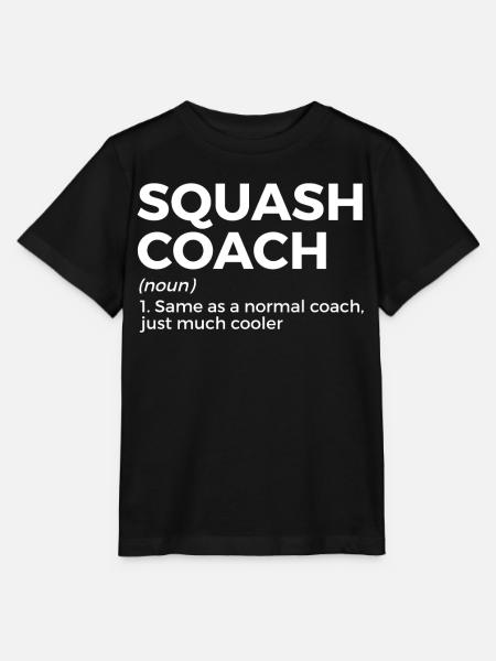 Squash Spieler - Stanley/Stella Kinder T-Shirt MINI CREATOR - Schwarz