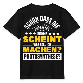 Langschläfer Spruch für Morgenmuffel - Stanley/Stella Kinder T-Shirt MINI CREATOR  - Schwarz - Vorne - Mikhail (115cm)