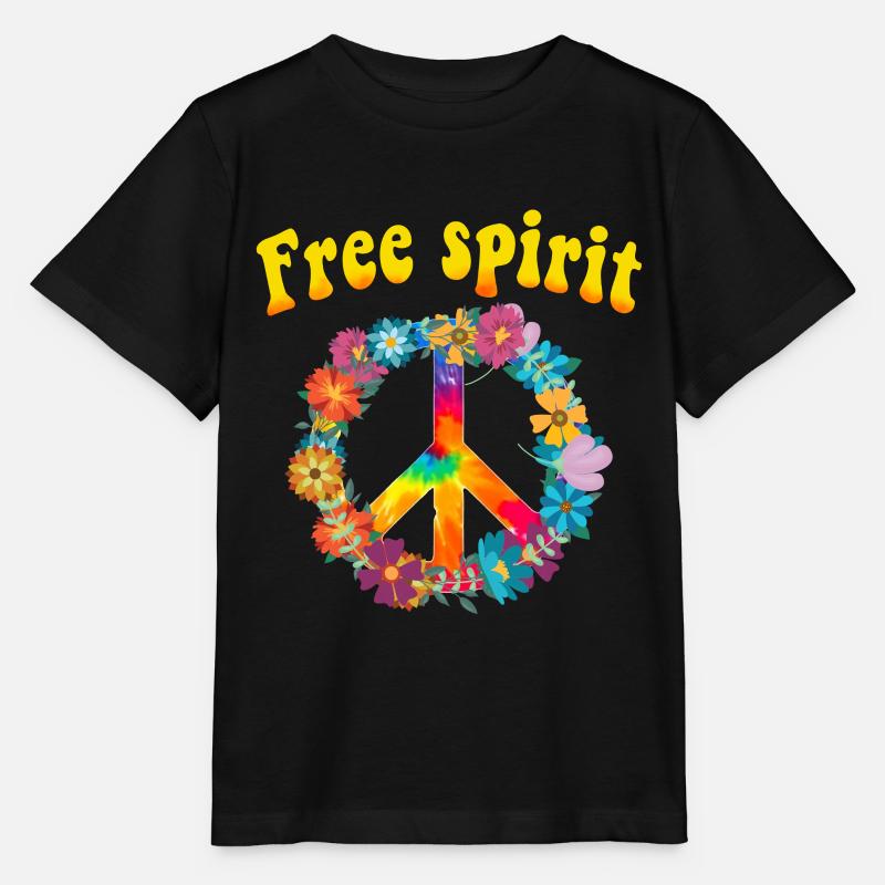 Hippie - T-shirt bio MINI CREATOR Stanley/Stella Enfant - noir
