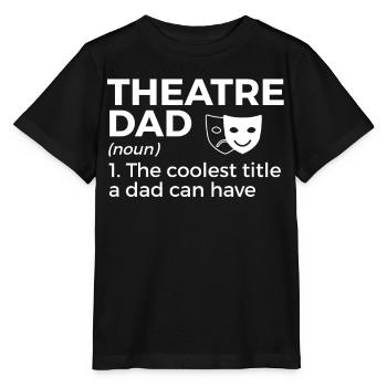 Theater Schauspieler - Stanley/Stella Kinder T-Shirt MINI CREATOR  - Schwarz - Vorne - Mikhail (115cm)