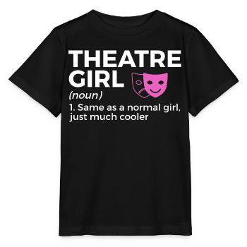 Theater Schauspieler - Stanley/Stella Kinder T-Shirt MINI CREATOR  - Schwarz - Vorne - Mikhail (115cm)