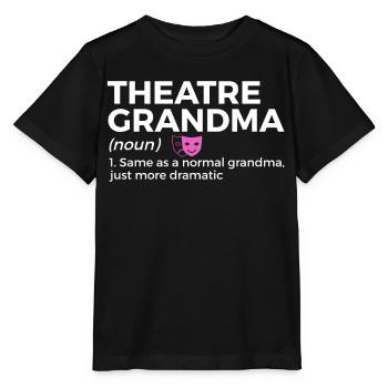 Theatre Actors - Stanley/Stella MINI CREATOR Kids’ T-Shirt - black - Front - Mikhail (115cm)