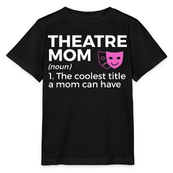 Theatre Actors - Stanley/Stella MINI CREATOR Kids’ T-Shirt - black - Front - Mikhail (115cm)