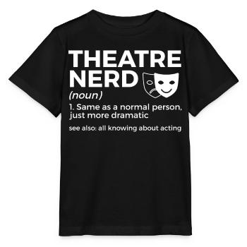 Theater Schauspieler - Stanley/Stella Kinder T-Shirt MINI CREATOR  - Schwarz - Vorne - Mikhail (115cm)